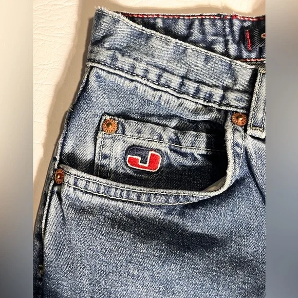 Vintage JNCO Jeans Flare Classic Blue Jeans sz 7